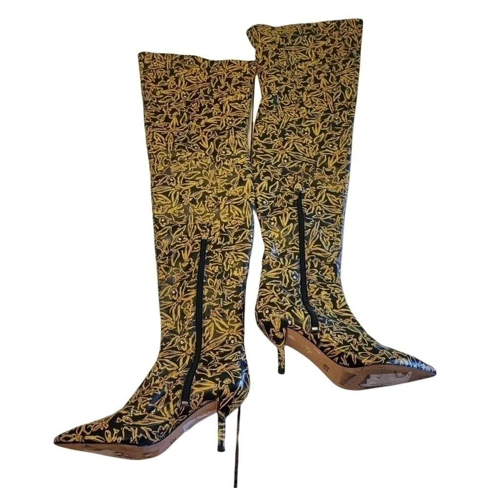 Diane Von Furstenberg Macello OTK Boots in Elsden
